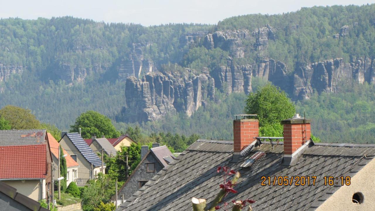 Ferienwohnung Felsblick Mittelndorf Esterno foto